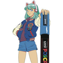 Posca PC-5M Manga Hero Ensemble de 8 dans le groupe Stylos / Crayons d'artistes / Marqueurs acryliques chez Pen Store (136280) Posca PC-5M Manga Hero Ensemble de 8 dans le groupe Stylos / Crayons d'artistes / Marqueurs acryliques chez Pen Store (136280)
