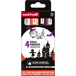 Chalk Marker PWE-5M Halloween Ensemble de 4 dans le groupe Stylos / Bureau / Marquers chez Pen Store (136283)