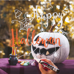 Chalk Marker PWE-5M Halloween Ensemble de 4 dans le groupe Stylos / Bureau / Marquers chez Pen Store (136283)