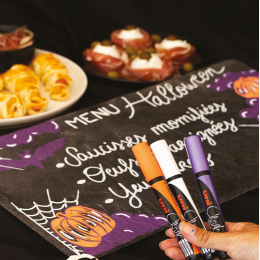 Chalk Marker PWE-5M Halloween Ensemble de 4 dans le groupe Stylos / Bureau / Marquers chez Pen Store (136283)