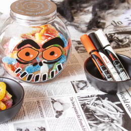 Chalk Marker PWE-5M Halloween Ensemble de 4 dans le groupe Stylos / Bureau / Marquers chez Pen Store (136283)