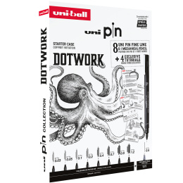 Pin Fine Line Dotwork Set dans le groupe Stylos / Écrire / Feutres Fineliners chez Pen Store (136284)