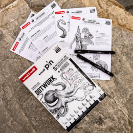 Pin Fine Line Dotwork Set dans le groupe Stylos / Écrire / Feutres Fineliners chez Pen Store (136284)