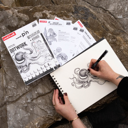 Pin Fine Line Dotwork Set dans le groupe Stylos / Écrire / Feutres Fineliners chez Pen Store (136284)