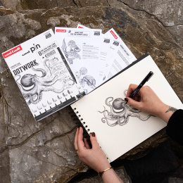 Pin Fine Line Dotwork Set dans le groupe Stylos / Écrire / Feutres Fineliners chez Pen Store (136284) Pin Fine Line Dotwork Set dans le groupe Stylos / Écrire / Feutres Fineliners chez Pen Store (136284)