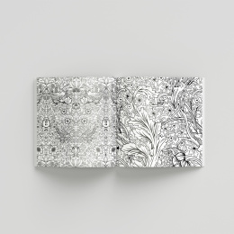 William Morris Coloring Book dans le groupe Loisirs créatifs / Livres / Album de coloriage pour les adultes chez Pen Store (136286)