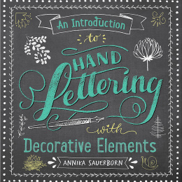 An Introduction to Hand Lettering dans le groupe Loisirs créatifs / Livres / Livres d'instruction chez Pen Store (136288)