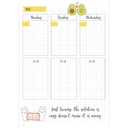 My Kawaii Journal dans le groupe Loisirs créatifs / Techniques / Bullet Journal chez Pen Store (136289)