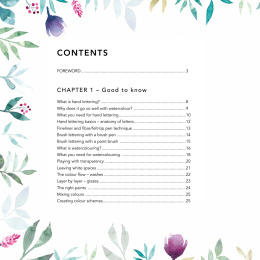 Lettering with Love dans le groupe Loisirs créatifs / Livres / Livres d'instruction chez Pen Store (136301)