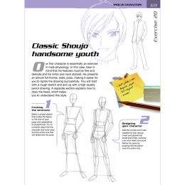 Mega Manga Characters dans le groupe Loisirs créatifs / Livres / Livres d'instruction chez Pen Store (136309)