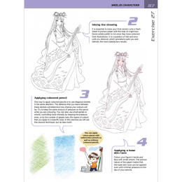 Mega Manga Characters dans le groupe Loisirs créatifs / Livres / Livres d'instruction chez Pen Store (136309)