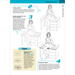 Mega Manga Characters dans le groupe Loisirs créatifs / Livres / Livres d'instruction chez Pen Store (136309)