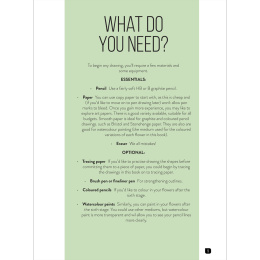 Draw 100: Flowers dans le groupe Loisirs créatifs / Livres / Livres pour inspiration chez Pen Store (136315)