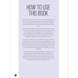 Draw 100: Flowers dans le groupe Loisirs créatifs / Livres / Livres pour inspiration chez Pen Store (136315)