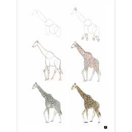 Draw 100: Animals dans le groupe Loisirs créatifs / Livres / Livres pour inspiration chez Pen Store (136316)