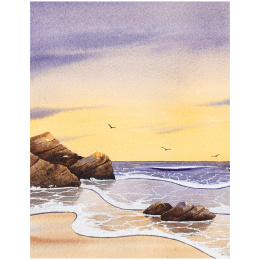 The Easy Guide to Painting Water in Watercolour dans le groupe Loisirs créatifs / Livres / Livres d'instruction chez Pen Store (136317)