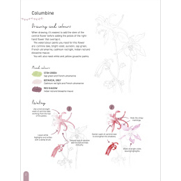 Paint 50: Watercolour Flowers dans le groupe Loisirs créatifs / Livres / Livres d'instruction chez Pen Store (136318)