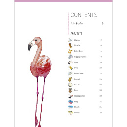 Paint 50: Watercolour Animals dans le groupe Loisirs créatifs / Livres / Livres d'instruction chez Pen Store (136319)