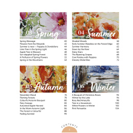 Nature in Watercolour dans le groupe Loisirs créatifs / Livres / Livres pour inspiration chez Pen Store (136320)