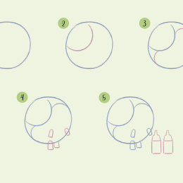 Draw 30: Kawaii dans le groupe Loisirs créatifs / Livres / Livres d'instruction chez Pen Store (136323)