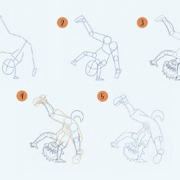 Draw 30: Manga dans le groupe Loisirs créatifs / Livres / Livres pour inspiration chez Pen Store (136324)