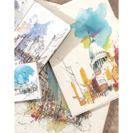 Line & Wash in the Urban Landscape dans le groupe Loisirs créatifs / Livres / Livres pour inspiration chez Pen Store (136325)