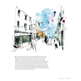 Line & Wash in the Urban Landscape dans le groupe Loisirs créatifs / Livres / Livres pour inspiration chez Pen Store (136325)