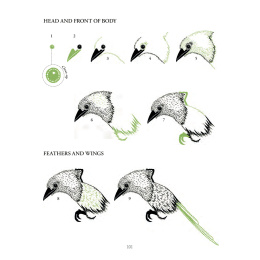 The Kew Book of Drawing Flora and Fauna dans le groupe Loisirs créatifs / Livres / Livres d'instruction chez Pen Store (136328)
