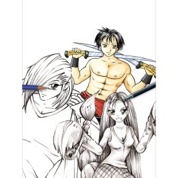 Step-by-Step Manga Workbook dans le groupe Loisirs créatifs / Livres / Livres pour inspiration chez Pen Store (136329)