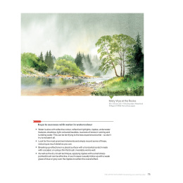 Watercolour and Beyond dans le groupe Loisirs créatifs / Livres / Livres d'instruction chez Pen Store (136333)