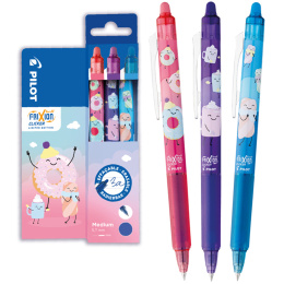 Frixion Clicker Fancy 0.7 Lot de 3 dans le groupe Stylos / Écrire / Stylos encre gel chez Pen Store (136350)