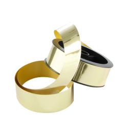 Ruban cadeau métallisé 10m x 25 mm Or dans le groupe Loisirs créatifs / Fêtes et saisons / Emballage chez Pen Store (136413)