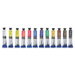 Peinture aquarelle Tube 12x8 ml dans le groupe Matériels d'artistes / Couleurs de l'artiste / Peinture aquarelle / Aquarelle en tube chez Pen Store (136417)