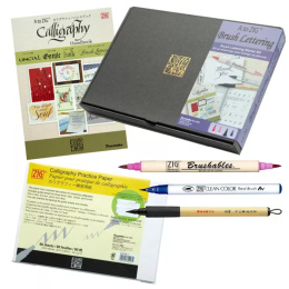 Coffret de démarrage Brush Lettering dans le groupe Stylos / Crayons d'artistes / Feutres pinceaux chez Pen Store (136422)