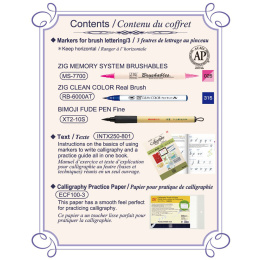 Coffret de démarrage Brush Lettering dans le groupe Stylos / Crayons d'artistes / Feutres pinceaux chez Pen Store (136422)