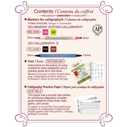 Ensemble de démarrage de calligraphie dans le groupe Loisirs créatifs / Calligraphie / Feutre Calligraphie chez Pen Store (136423)