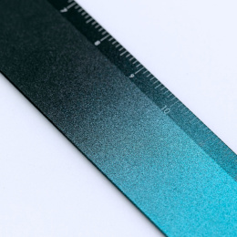Règle Aluminium 15 cm Black/Turquoise dans le groupe Loisirs créatifs / Accessoires Hobby / Règles chez Pen Store (136440)