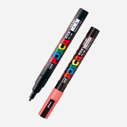 Posca PC-3M Soft tones coffret de 7 dans le groupe Stylos / Crayons d'artistes / Marqueurs acryliques chez Pen Store (136463)