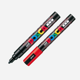 Posca PC-5M Standard tones coffret de 8 dans le groupe Stylos / Crayons d'artistes / Marqueurs acryliques chez Pen Store (136465)