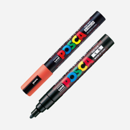 Posca PC-5M Soft tones coffret de 7 dans le groupe Stylos / Crayons d'artistes / Marqueurs acryliques chez Pen Store (136466)