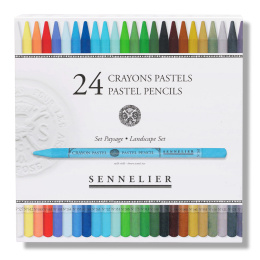 Ensemble de crayons pastels 24 pièces Landscape dans le groupe Stylos / Crayons d'artistes / Crayons pastels chez Pen Store (136579)