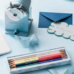 Bicolor Alpine Frost Set de 9 + pinceau dans le groupe Stylos / Crayons d'artistes / Crayons aquarellables chez Pen Store (136599)