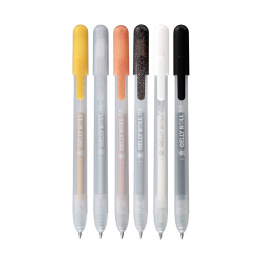 Gelly Roll Click lot de 6 dans le groupe Stylos / Écrire / Stylos encre gel chez Pen Store (136604)