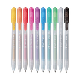 Gelly Roll Click Metallic lot de 10 dans le groupe Stylos / Écrire / Stylos encre gel chez Pen Store (136605)