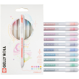 Gelly Roll Click Stardust Paillette lot de 10 dans le groupe Série de produits / Sakura Gelly Roll chez Pen Store (136606)