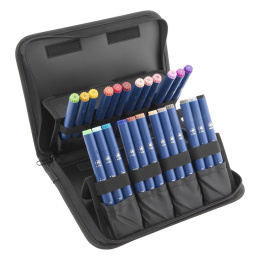 Marker Wallet 24 Stylos dans le groupe Stylos / Crayons d'artistes / Feutres d'illustrations chez Pen Store (136611)
