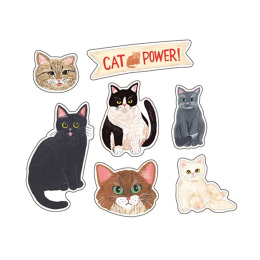 Sticker pack Kahoko Cat dans le groupe Loisirs créatifs / Former / Stickers chez Pen Store (136612)