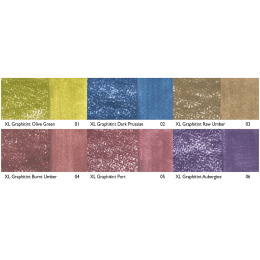 Graphitint XL Blocks Tin Ensemble de 6 dans le groupe Matériels d'artistes / Craie et Graphite / Graphite et crayon à papier chez Pen Store (136638)