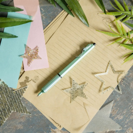 Stylo gel Jetstream Edge 0,38 mm Mint Green dans le groupe Stylos / Écrire / Stylos encre gel chez Pen Store (136684)