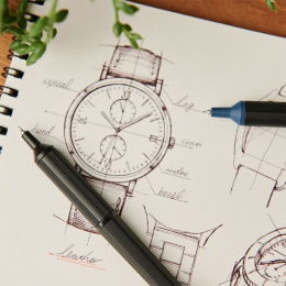 Stylo gel Jetstream Edge 0,38 mm Black Red dans le groupe Stylos / Écrire / Stylos encre gel chez Pen Store (136686)